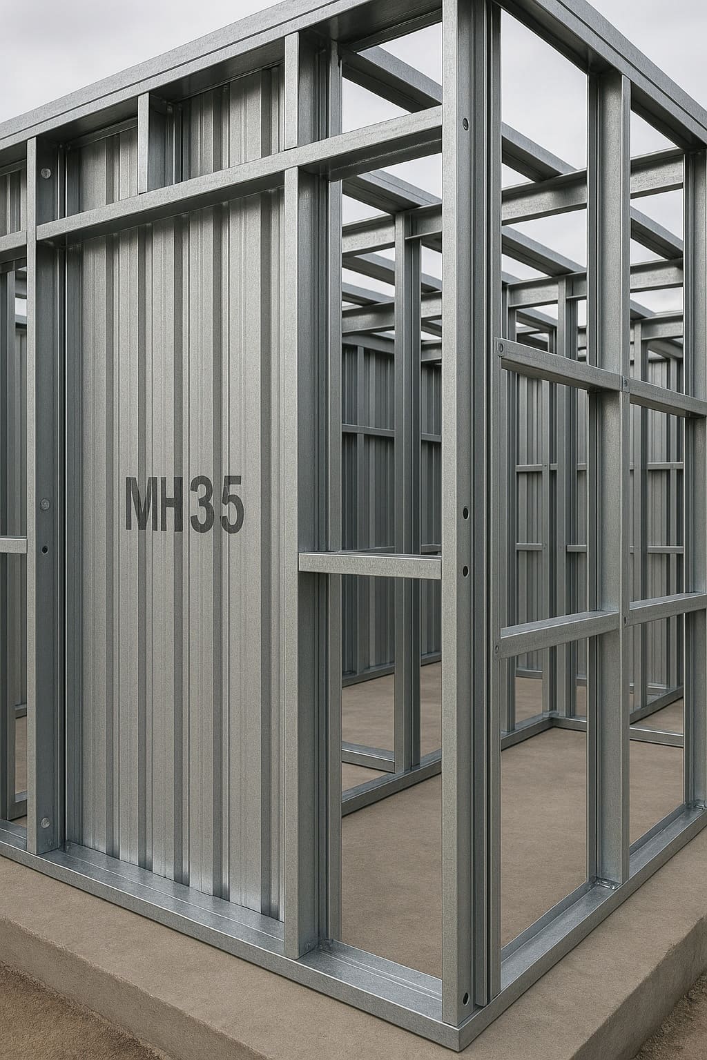 Монтаж профнастила